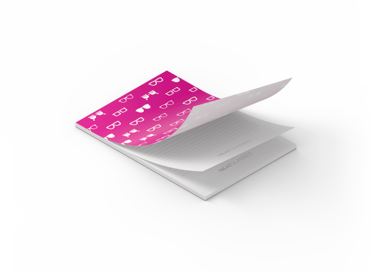 Design Online Personalised Notepads Custom Notepads by Merchsmith